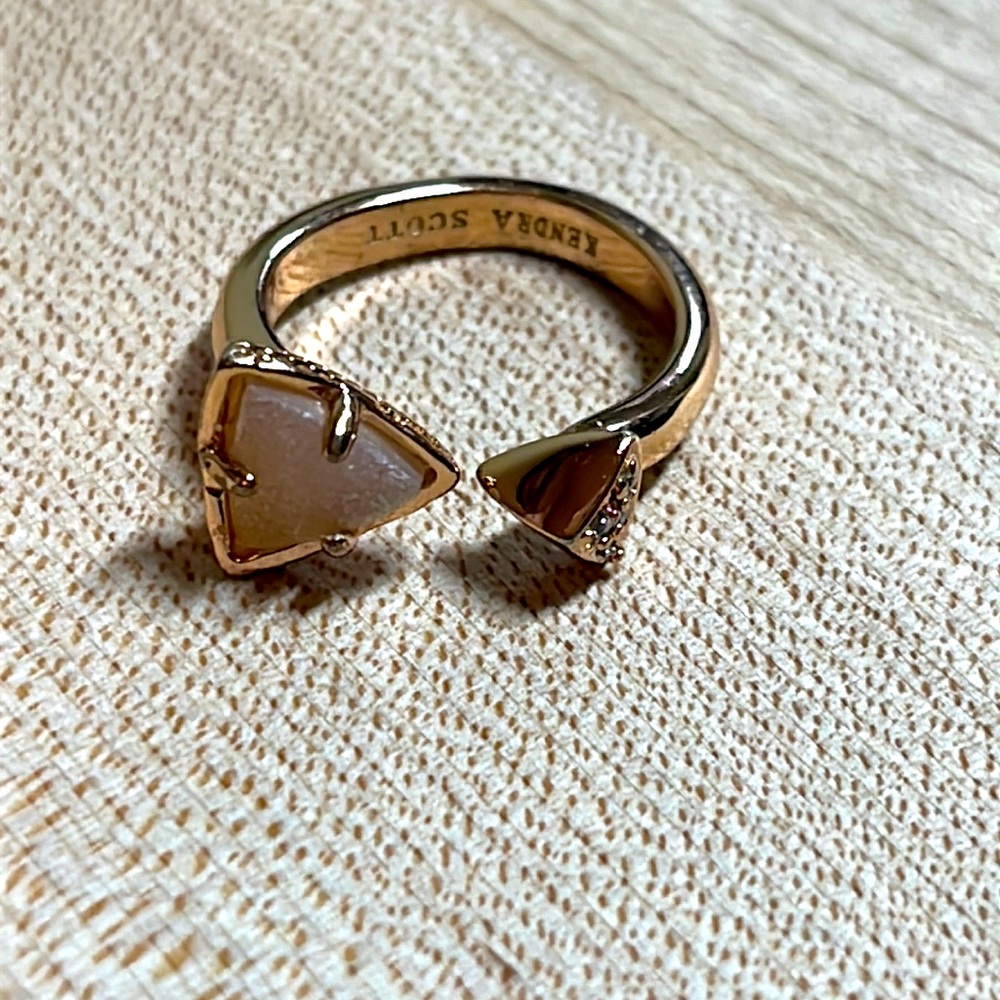 Kendra Scott rose gold ring